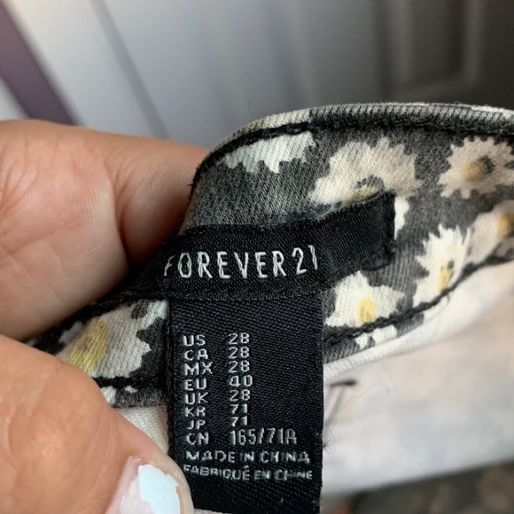 Flower print high waist short - Picture 2 of 2